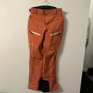Barely worn burnt pink Columbia ski pants